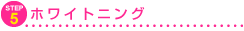 Step5�@�z���C�g�j���O